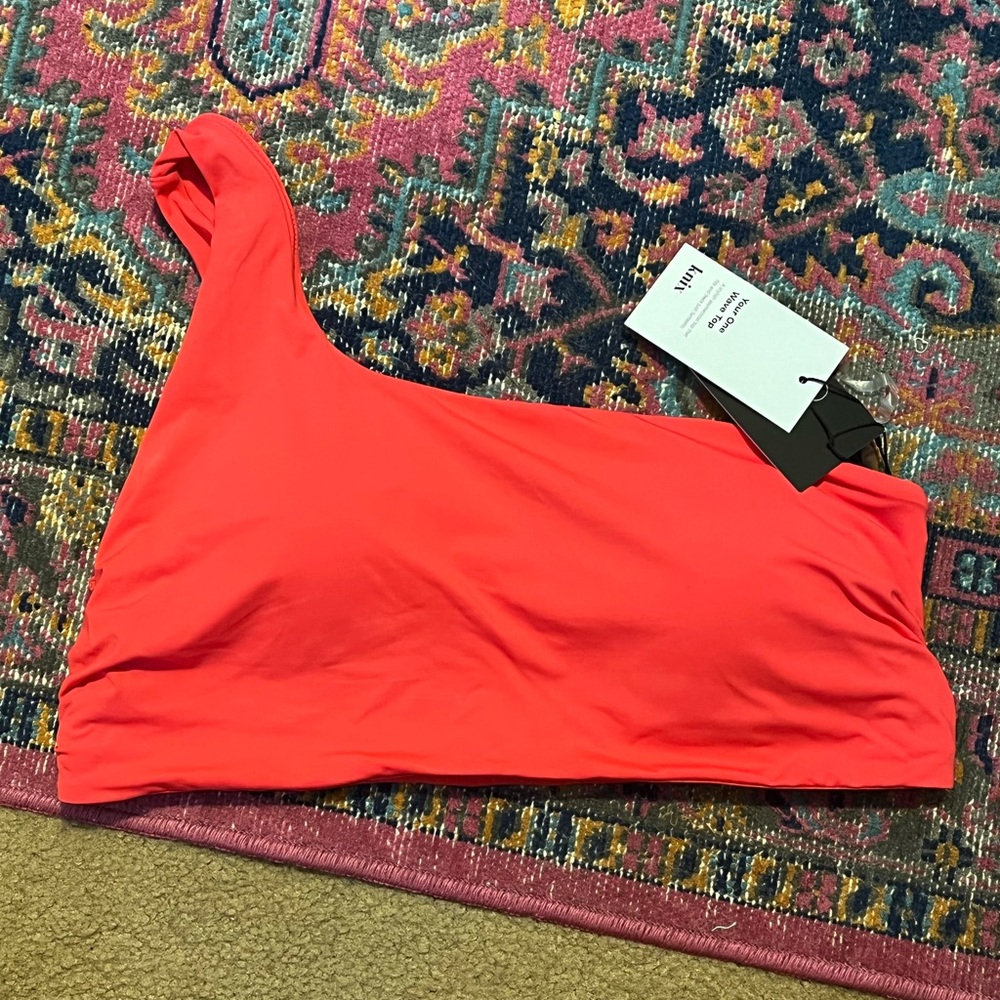 Knix one shoulder bikini top